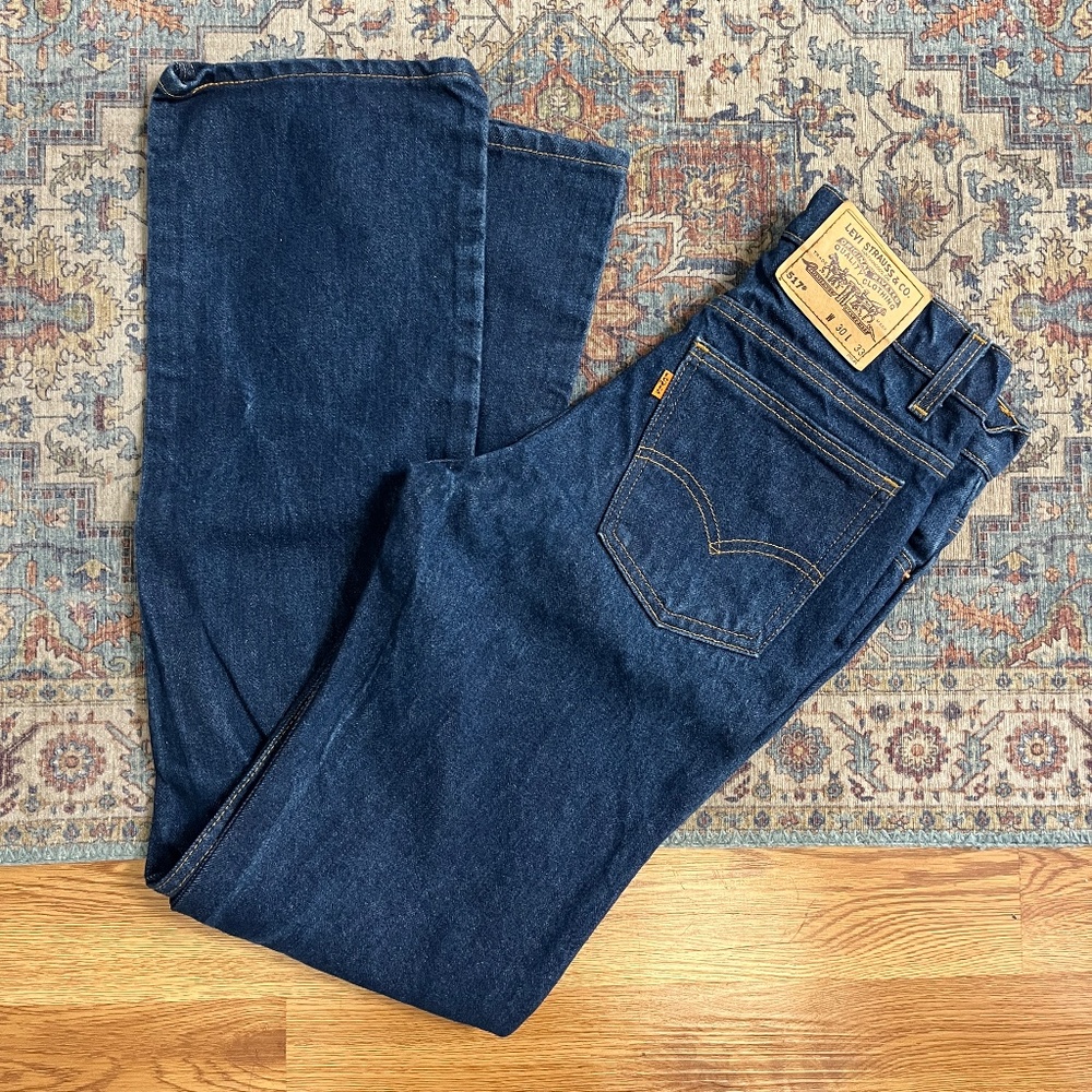 VTG 1980s Levi's 517 Orange Tag, 29W x 32L